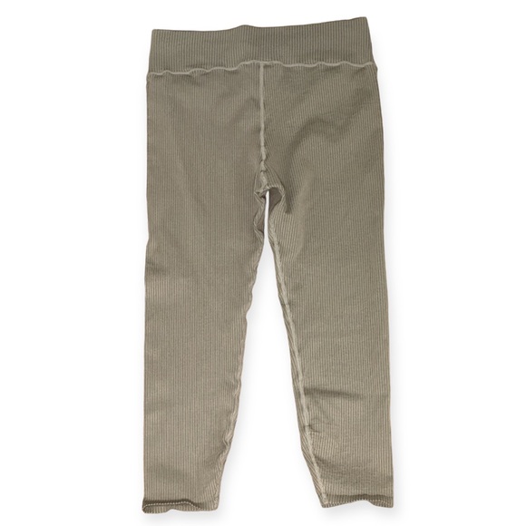 Good American Brown Camel Seamless Compression UV Protection Leggings NWOT - Picture 4 of 8